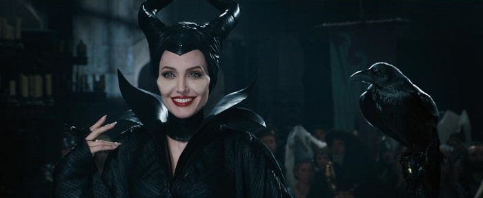 Maleficent and raven