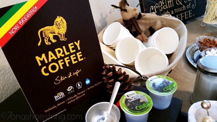 Marley Coffee sampling party