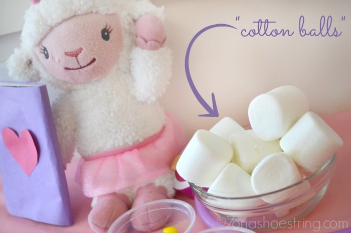 marshmallow cotton balls