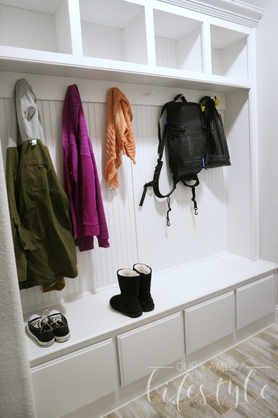mudroom builder upgrade