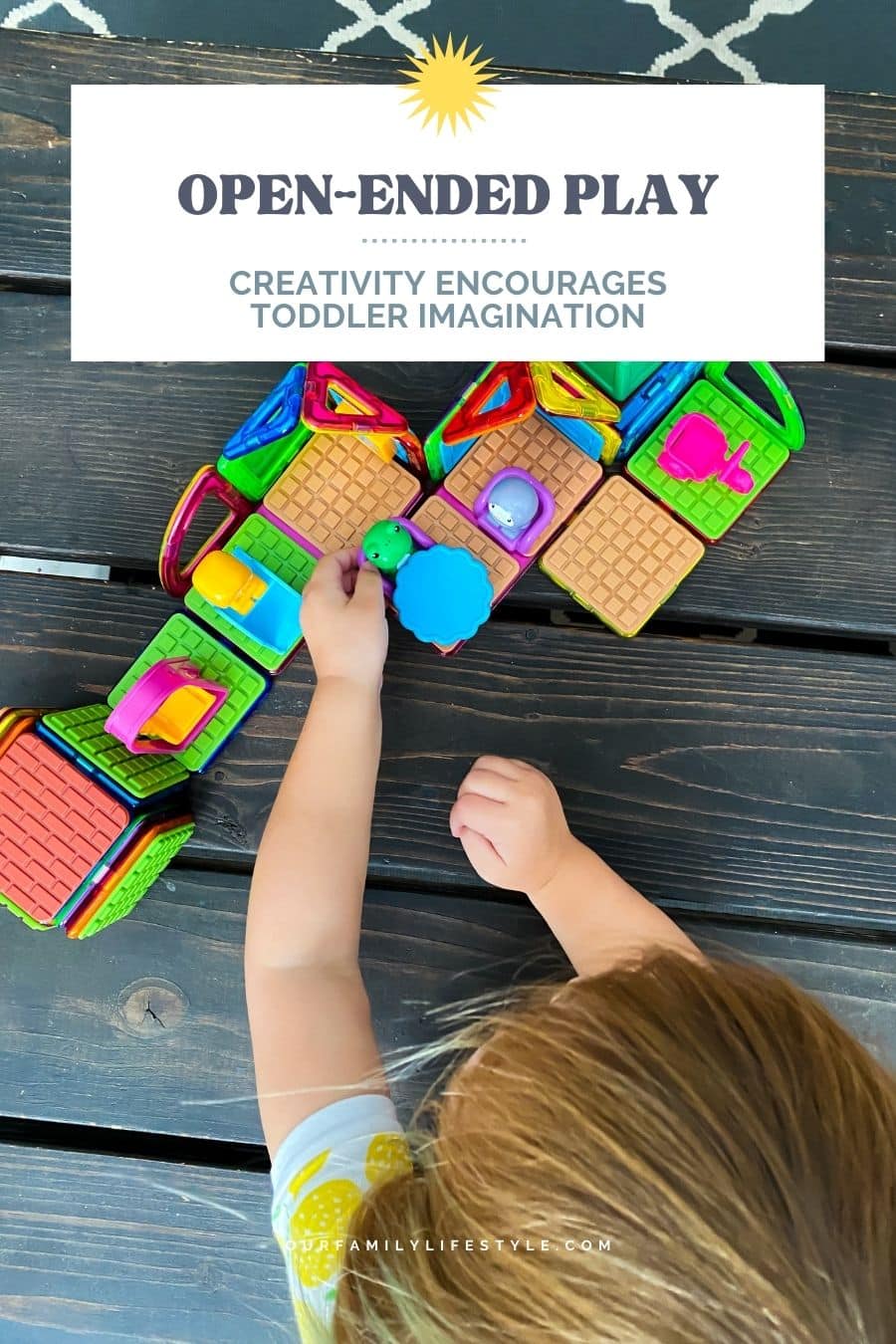 Open-ended Play: Creativity Encourages Toddler Imagination