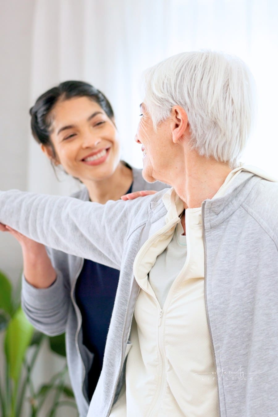 Medical Exam, Chiropractor Injury Healing or Physiotherapist Helping Elderly Patient