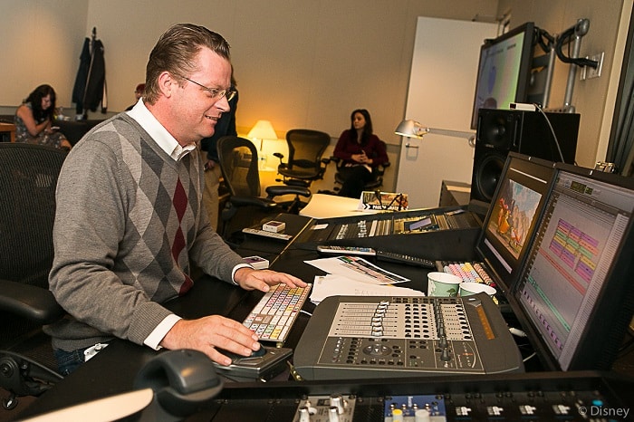 Paul McGrath recording booth