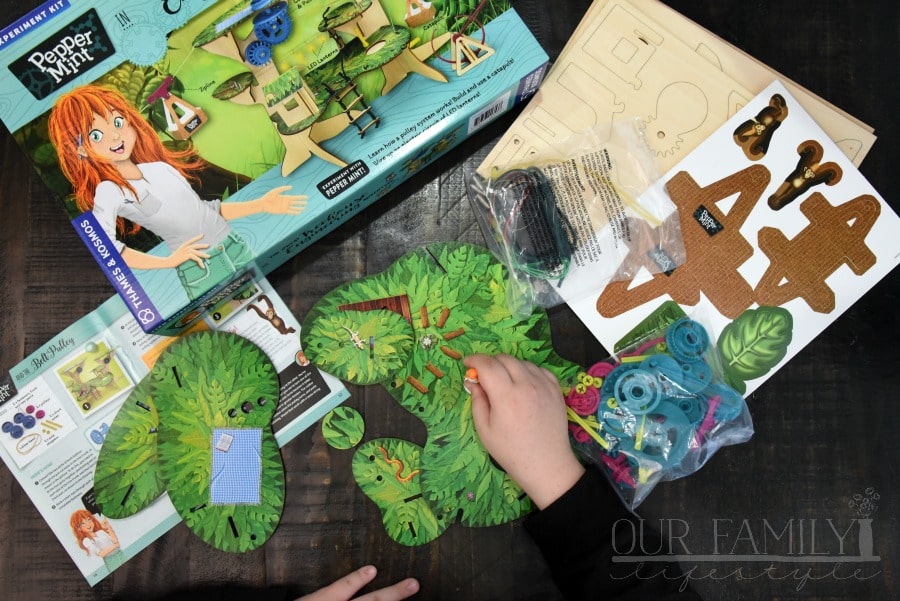 Pepper Mint in the Great Treehouse Engineering Adventure