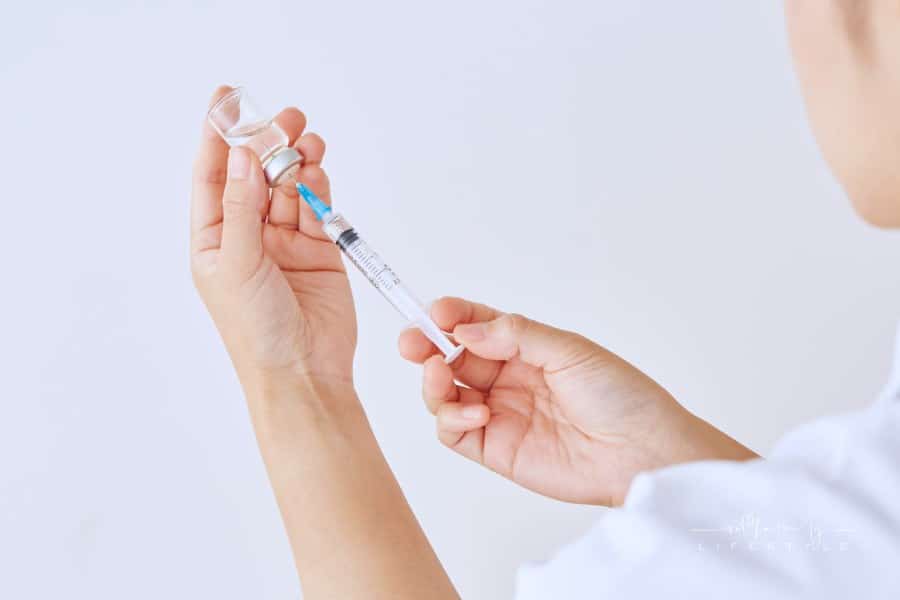 Preparation of Injection with Syringe and Vial