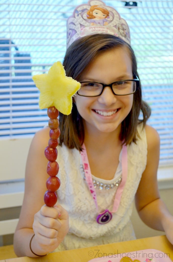 Princess Sofia fruit wand
