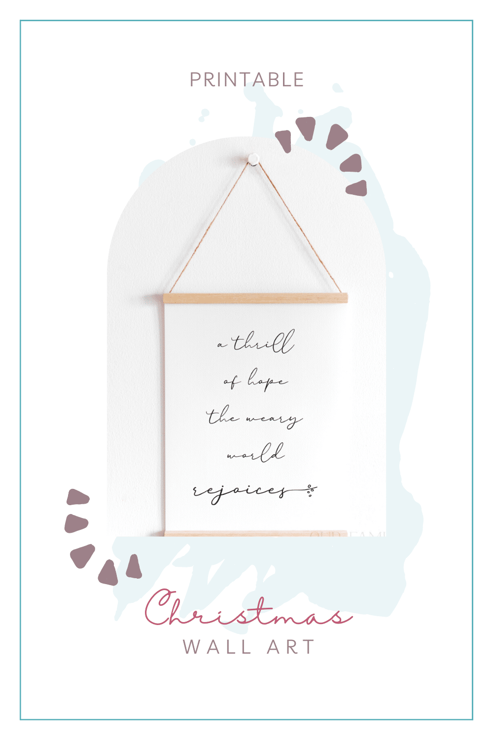 Printable Christmas Wall Art