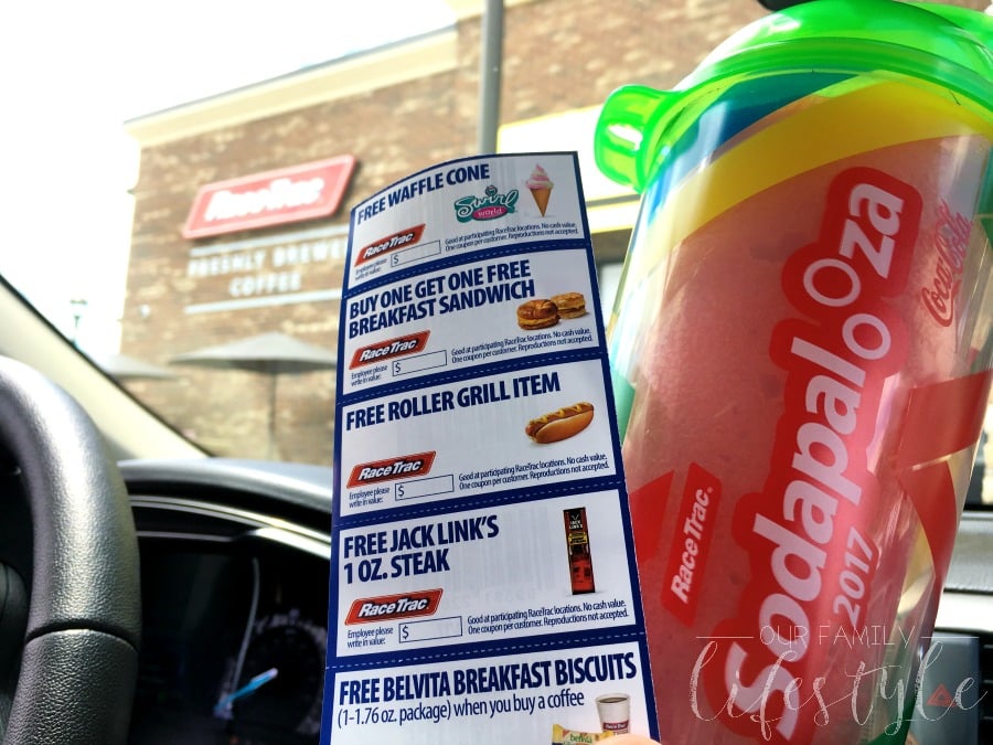 RaceTrac Sodapalooza coupons