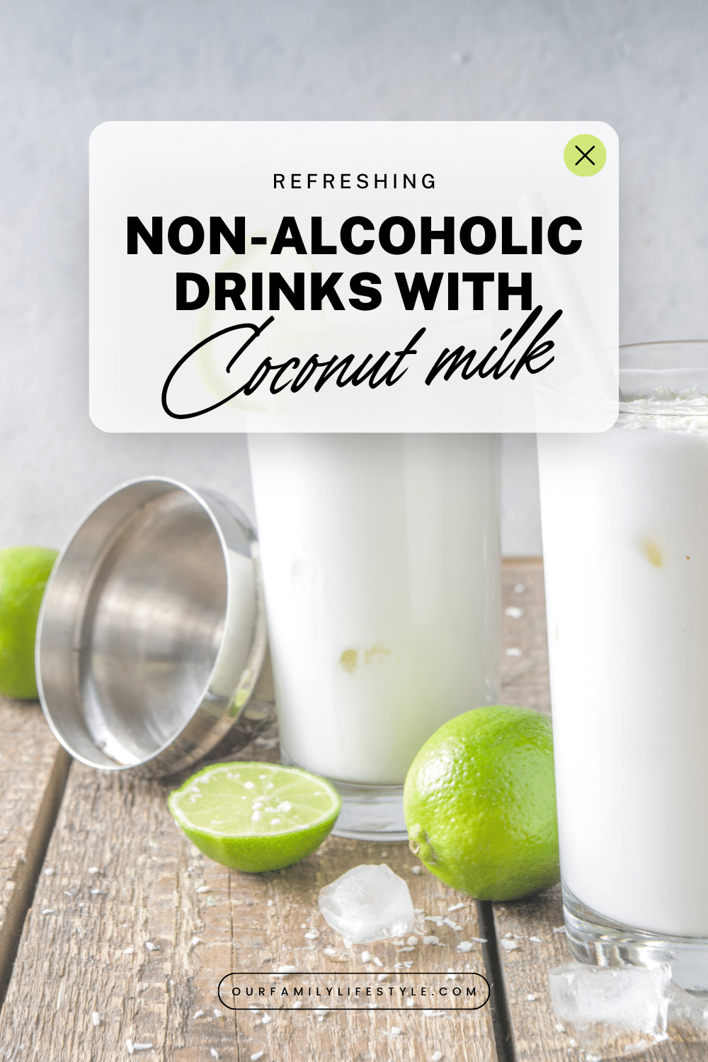 Refreshing Non-Alcoholic Drinks with Coconut Milk