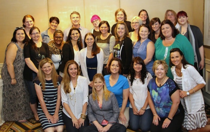 Robert with bloggers