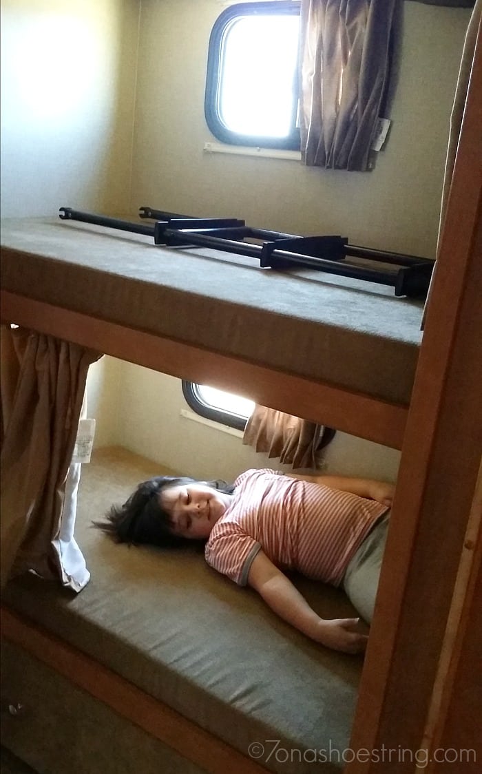 RV bunk beds for kids