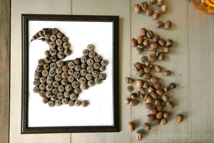 Squirrel Acorn Art