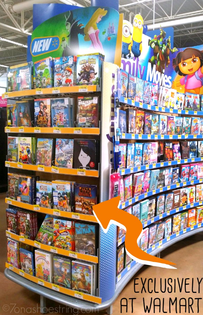 Star Wars Rebels exclusively at Walmart