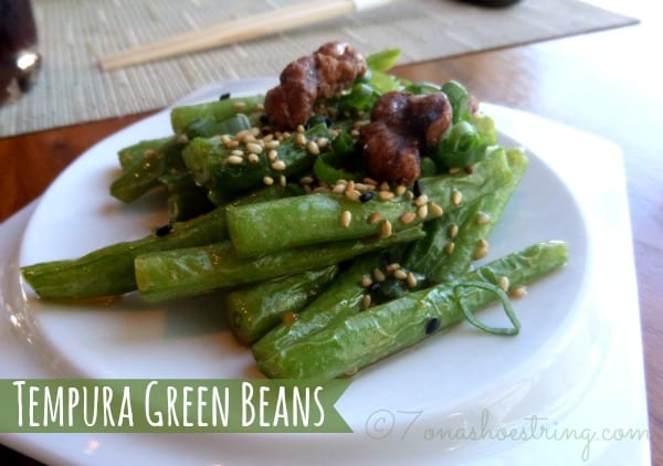 Tempura Green Beans