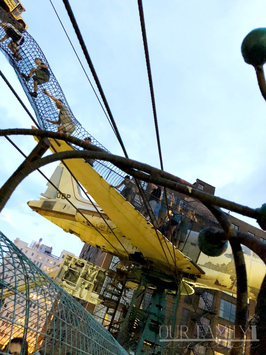 The City Museum airplane