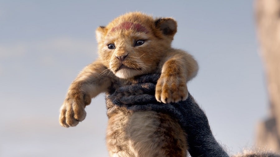 A FUTURE KING IS BORN – In Disney’s all-new “The Lion King,” Simba idolizes his father, King Mufasa, and takes to heart his own royal destiny. Featuring JD McCrary and Donald Glover as young Simba and Simba, “The Lion King” roars into U.S. theaters on July 19, 2019. ©2019 Disney Enterprises, Inc. All Rights Reserved.