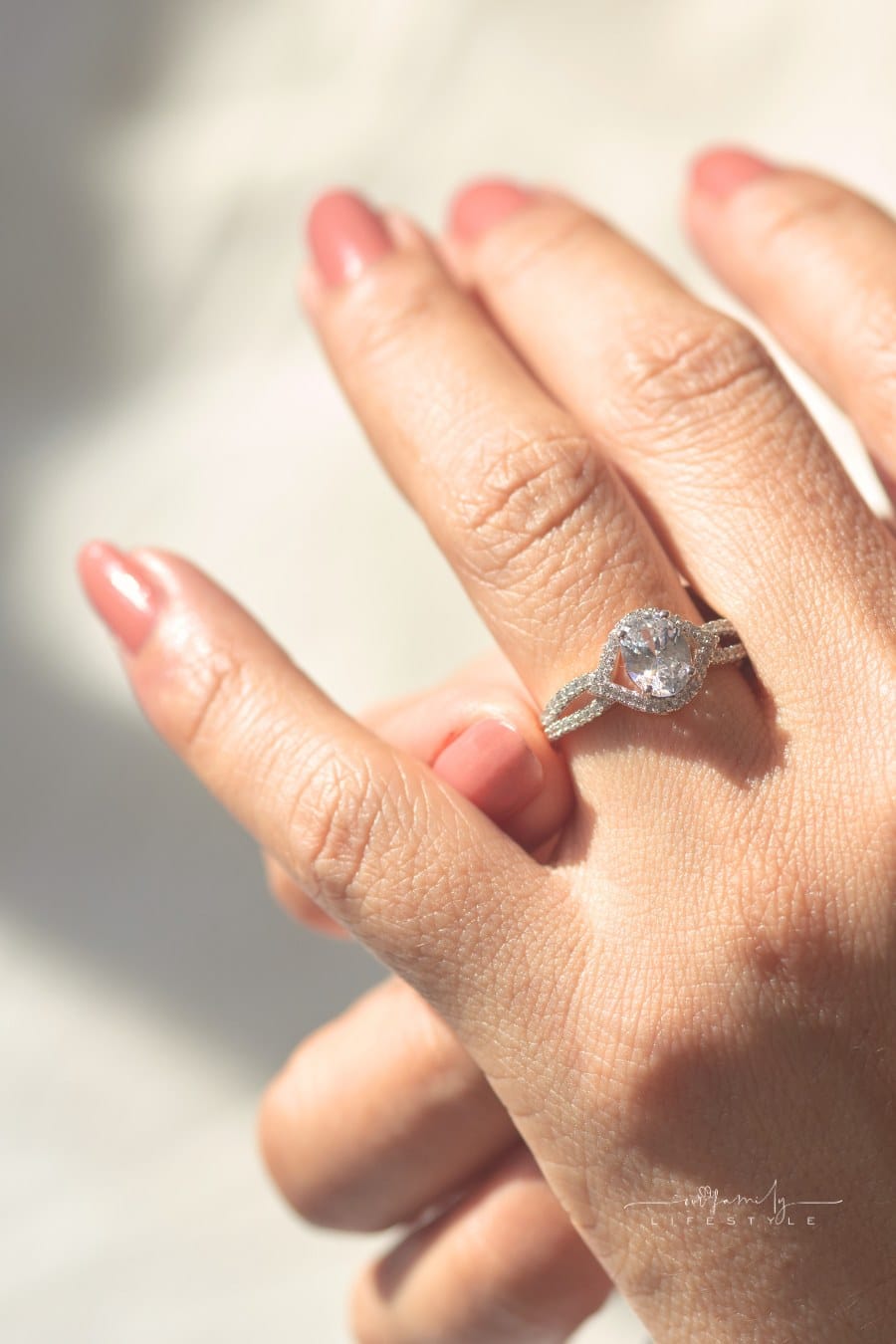 Woman with a Diamond Ring