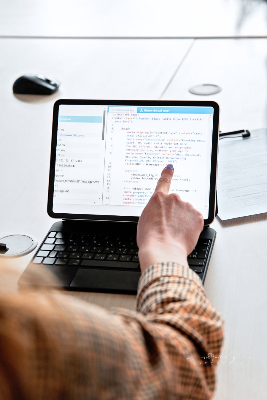 A Programmer Looking at a Script