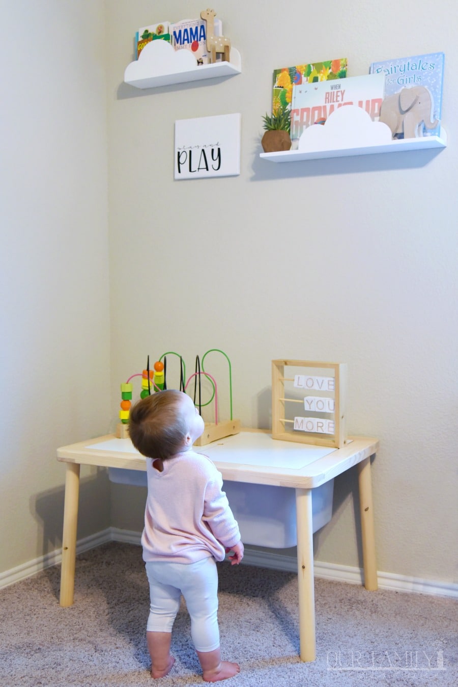 Toddler playroom decor