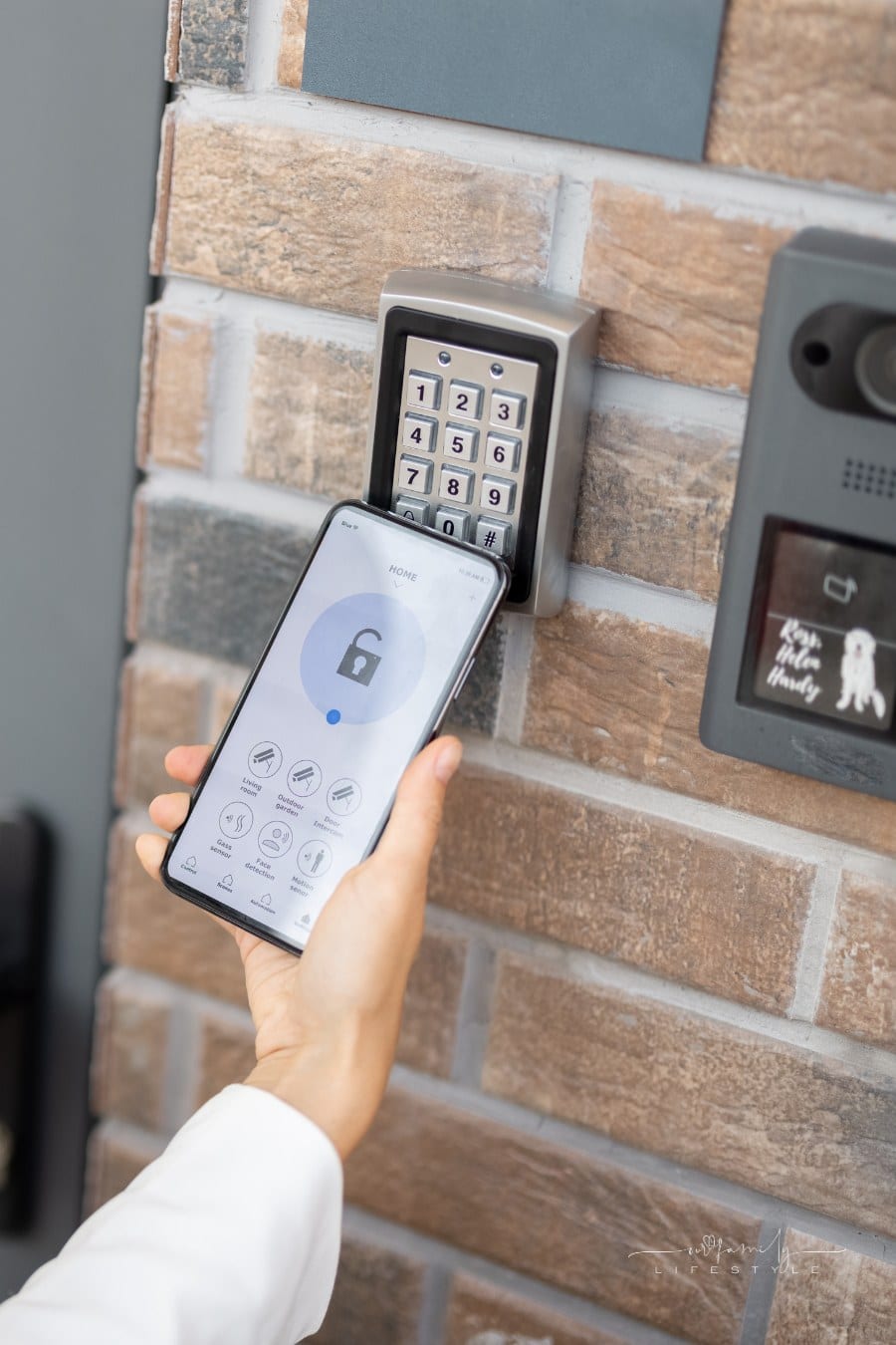 Touchless Door Access at apartment complex