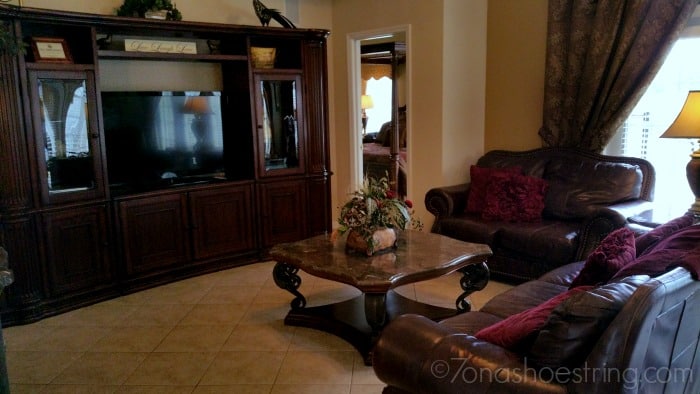 vacation home living room