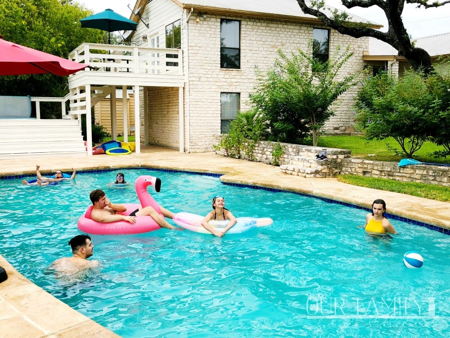 vacation home rental with pool