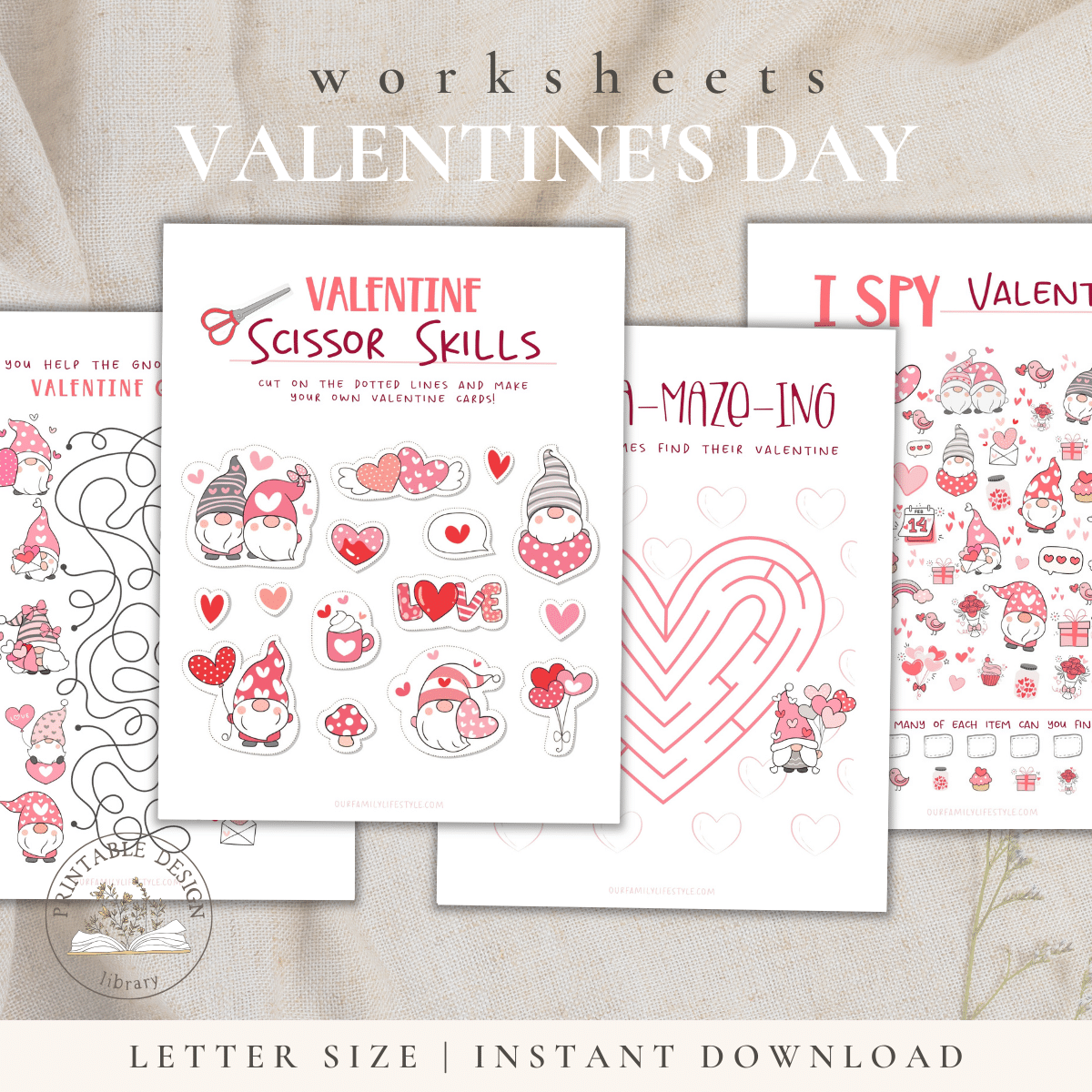 Valentine's Day Worksheets