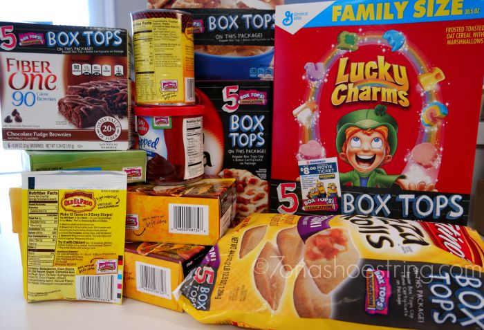 Walmart Box Tops products