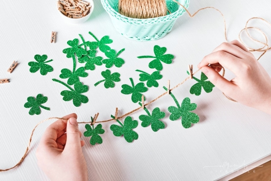 What is the difference between a shamrock and a four-leaf clover?