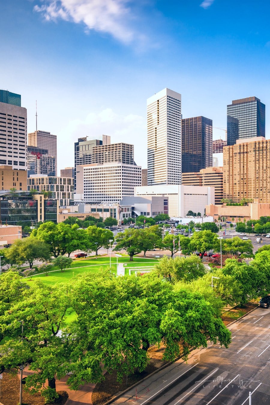 Downtown Houston skyline