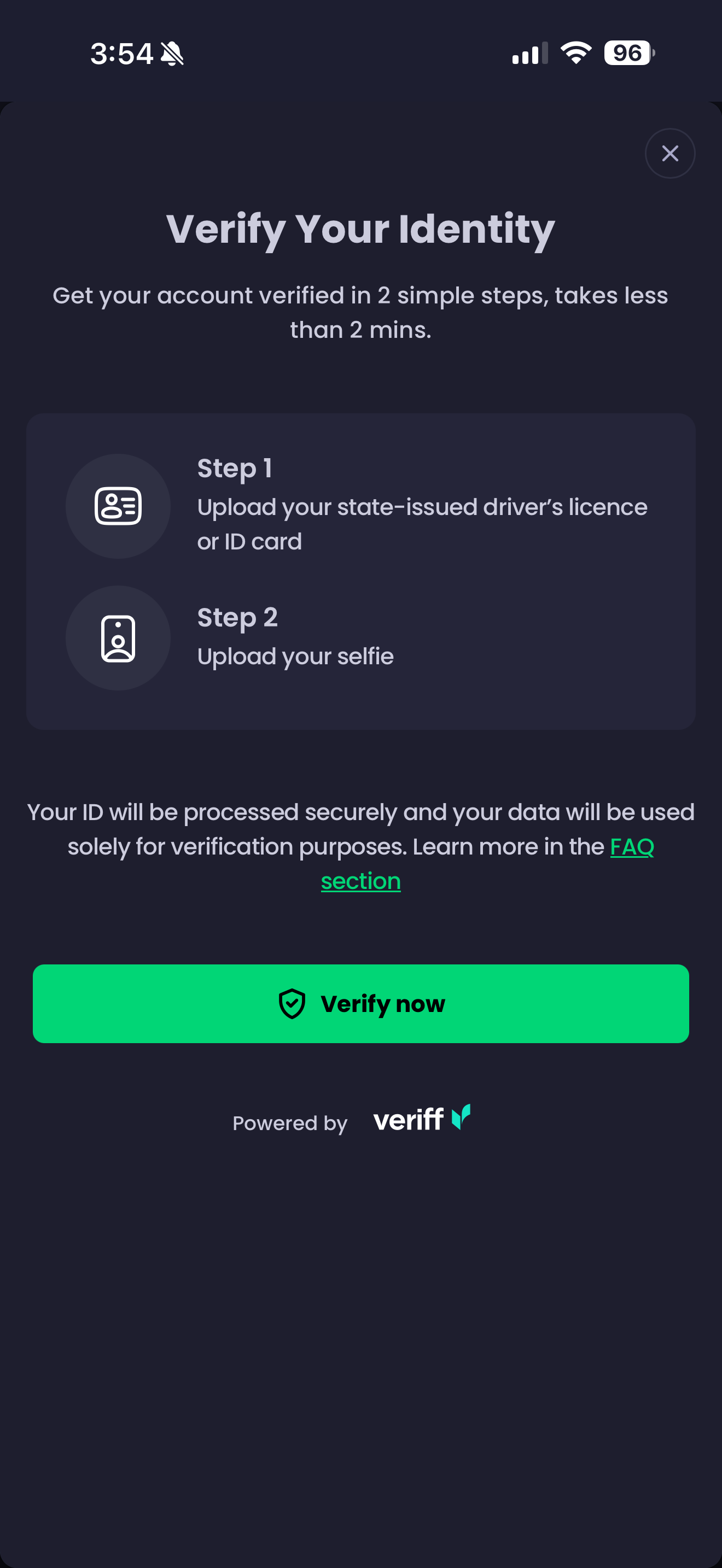 Freecash ID Verification