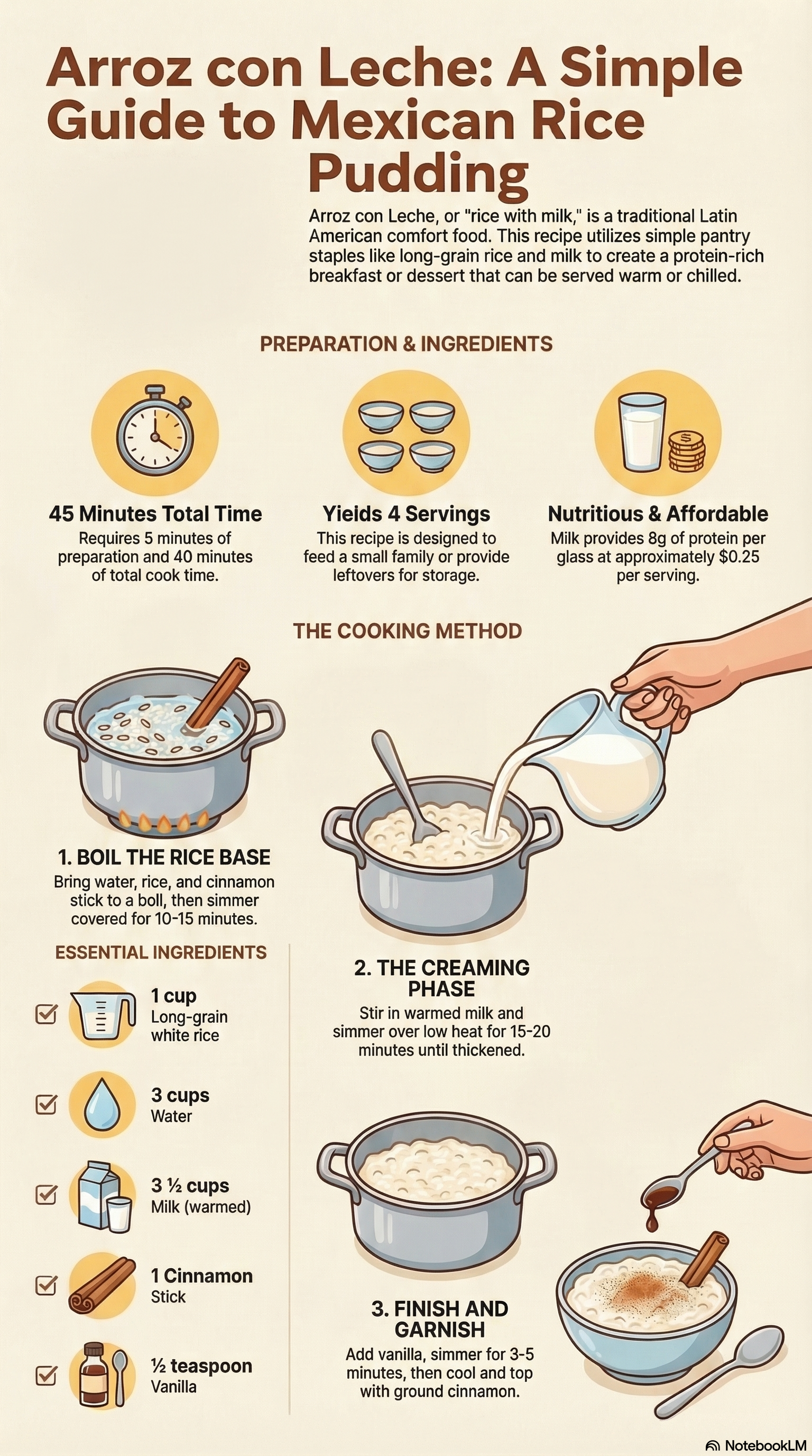 How to make Arroz con Leche