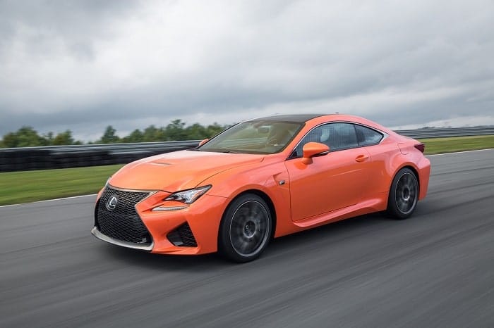 2015 Lexus RC F aerodynamic