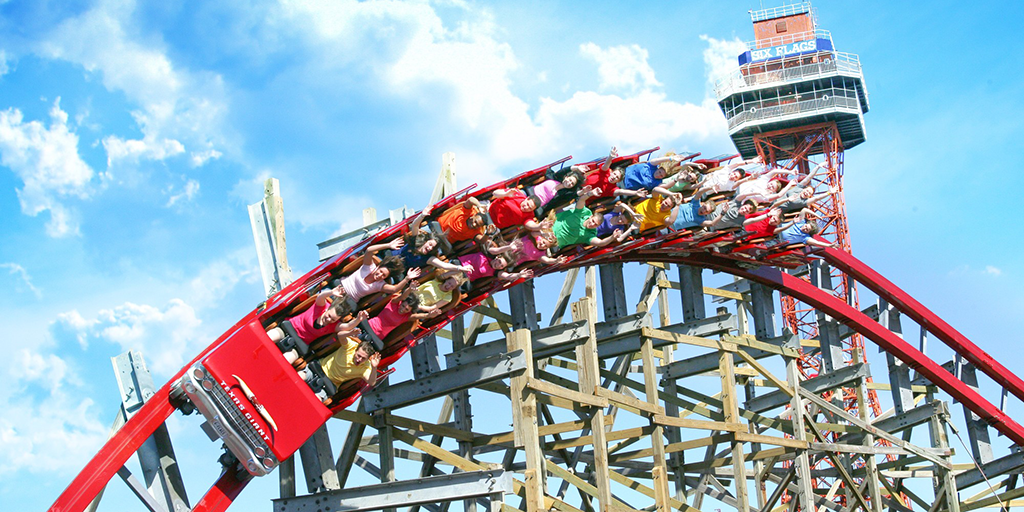 Texas Giant at Six Flags over Texas