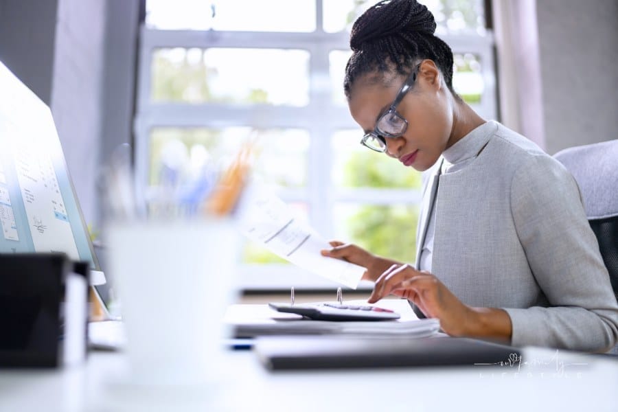 Professional Female Accountant