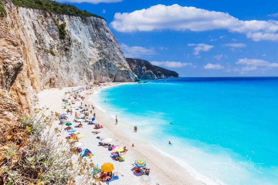 Lefkada, Greece beach