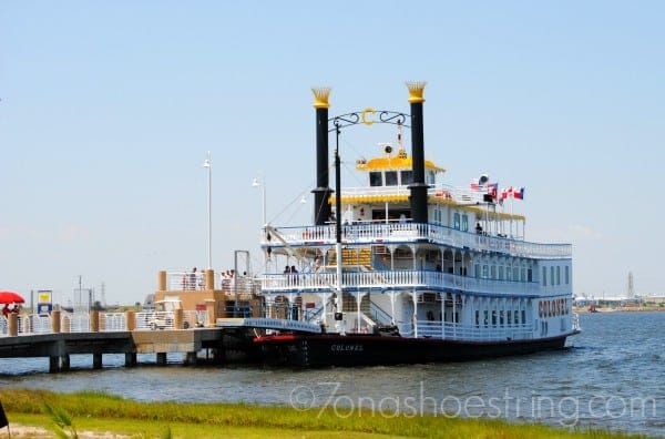 Colonel Paddlewheel Boat