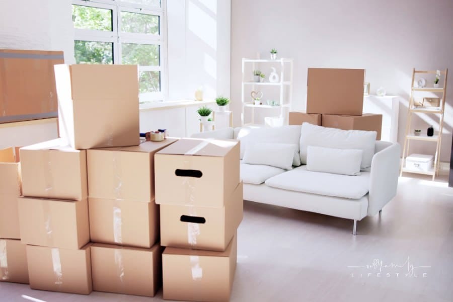 Residential Living Room Relocation. Moving Furniture
