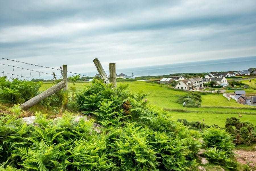 Walking the coastal path in the Gower Peninsula, South Wales