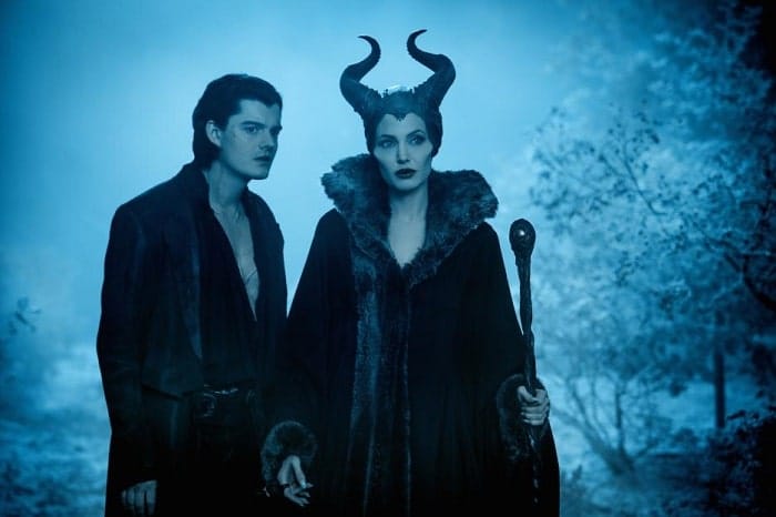 Maleficent and Diaval