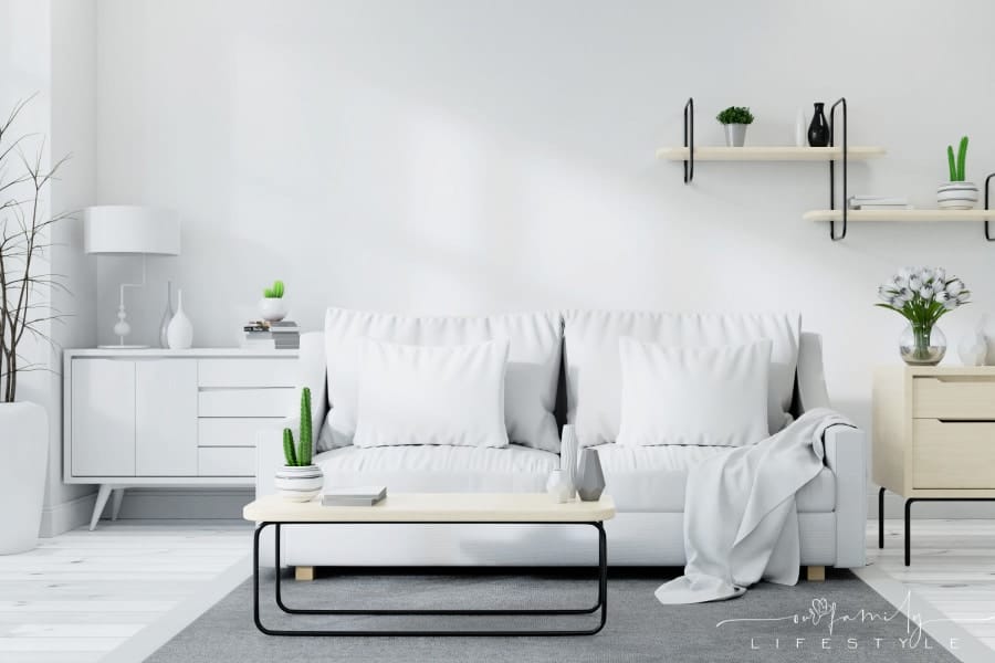 modern Scandinavian living room