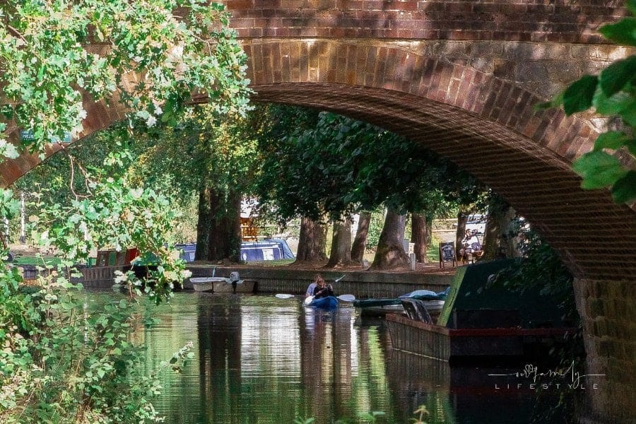 A bridge over Basingstoke Canal
