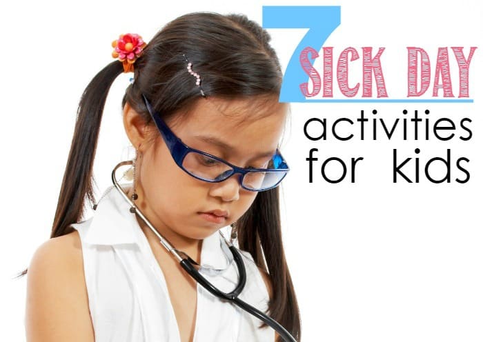 sick day activities for kids