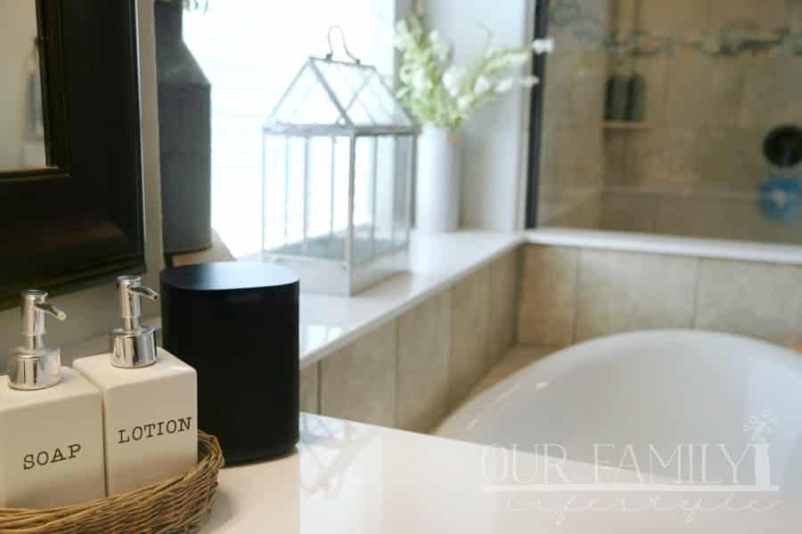 Sonos One in the shower