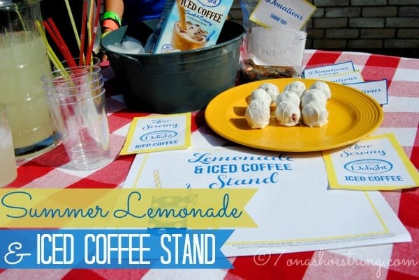Summer Lemonade Iced Coffee