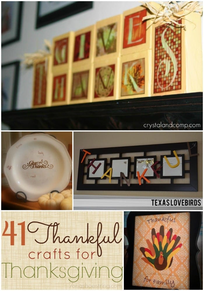 Thankful Crafts Thanksgiving