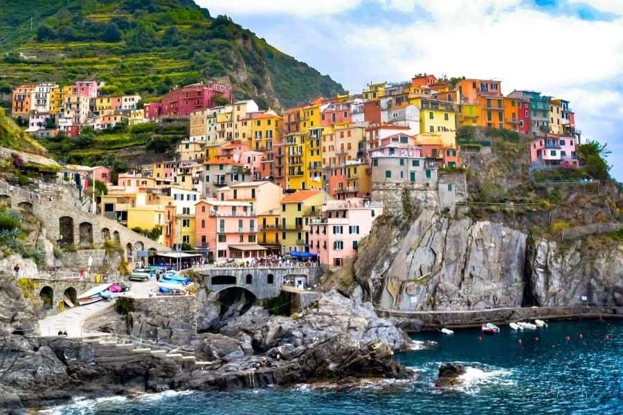 Cinque Terre, Italy coastline