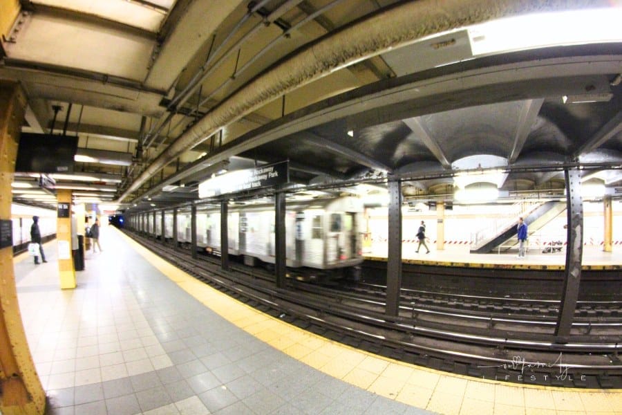 New York Subway Fisheye